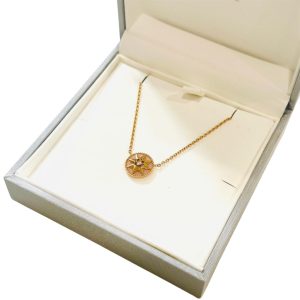 【Dior】ディオール ローズデヴァンネックレス 750