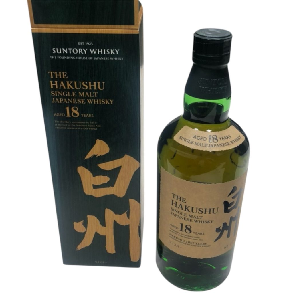 サントリー 白州18年 完備品