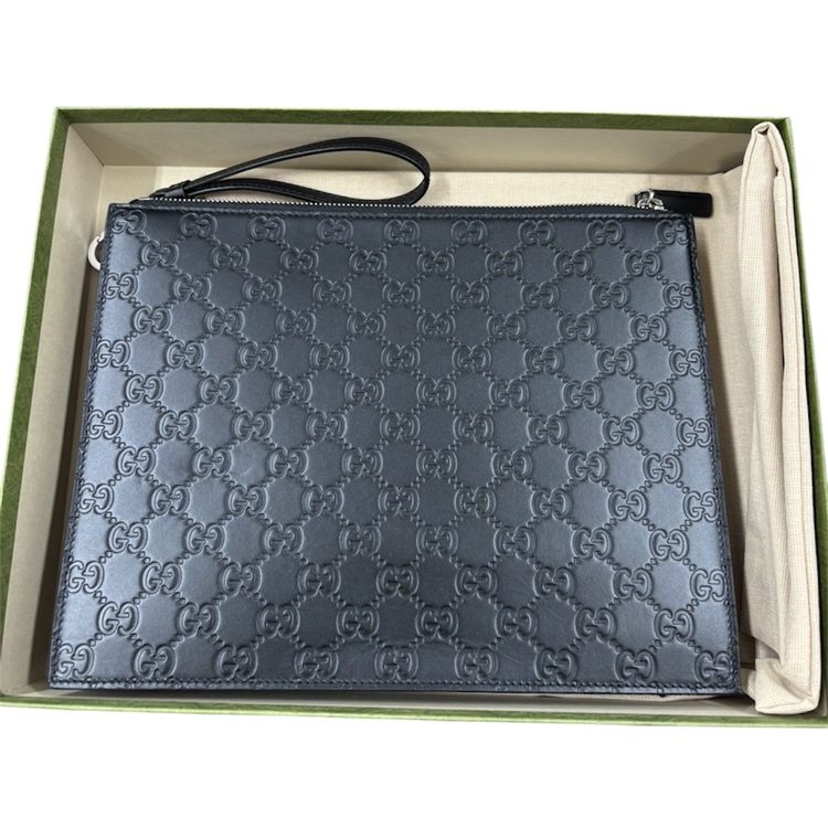 GUCCI グッチ シマ クラッチバッグ