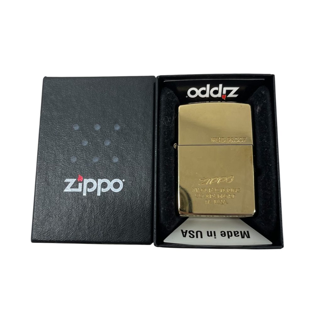 ZIPPO ジッポ WIND PROOF XVI ゴールド ライター