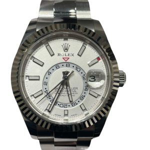 ROLEX　ロレックス　326934　スカイドゥエラー　シルバー文字盤　WG　オイスターブレス