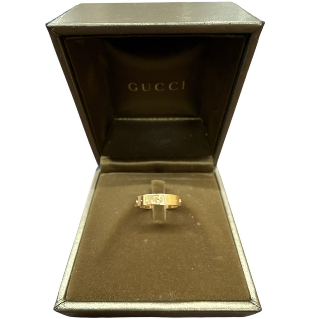 GUCCI グッチ K18 18金 リング