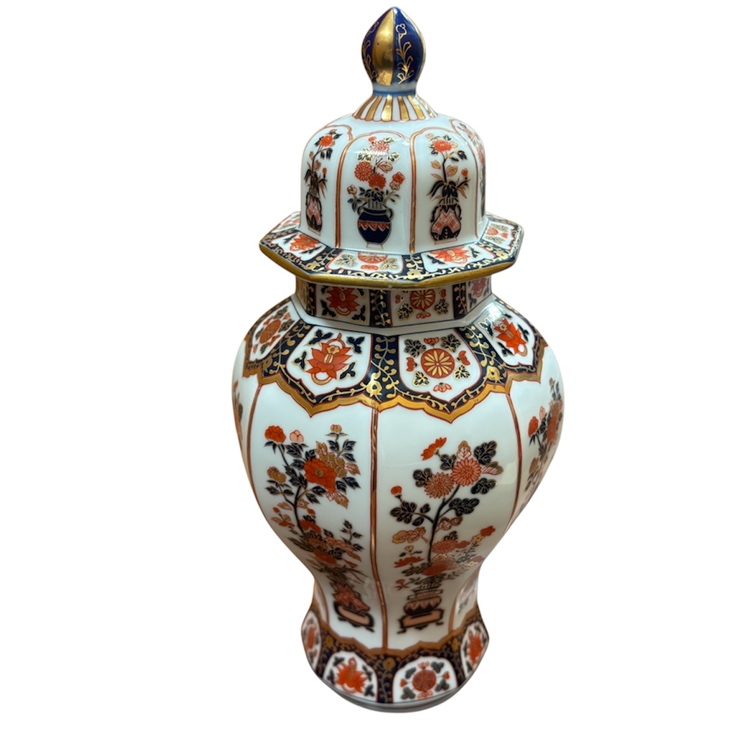 ニッカ 古伊万里文様 花籠ボトル 有田焼 陶器 720ml