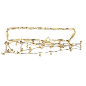 K18 ( 18金 ) Pt850 ( プラチナ850 ) ネックレス