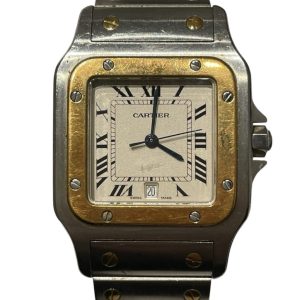 Cartier カルティエ サントスガルベLM SS×YG クォーツ