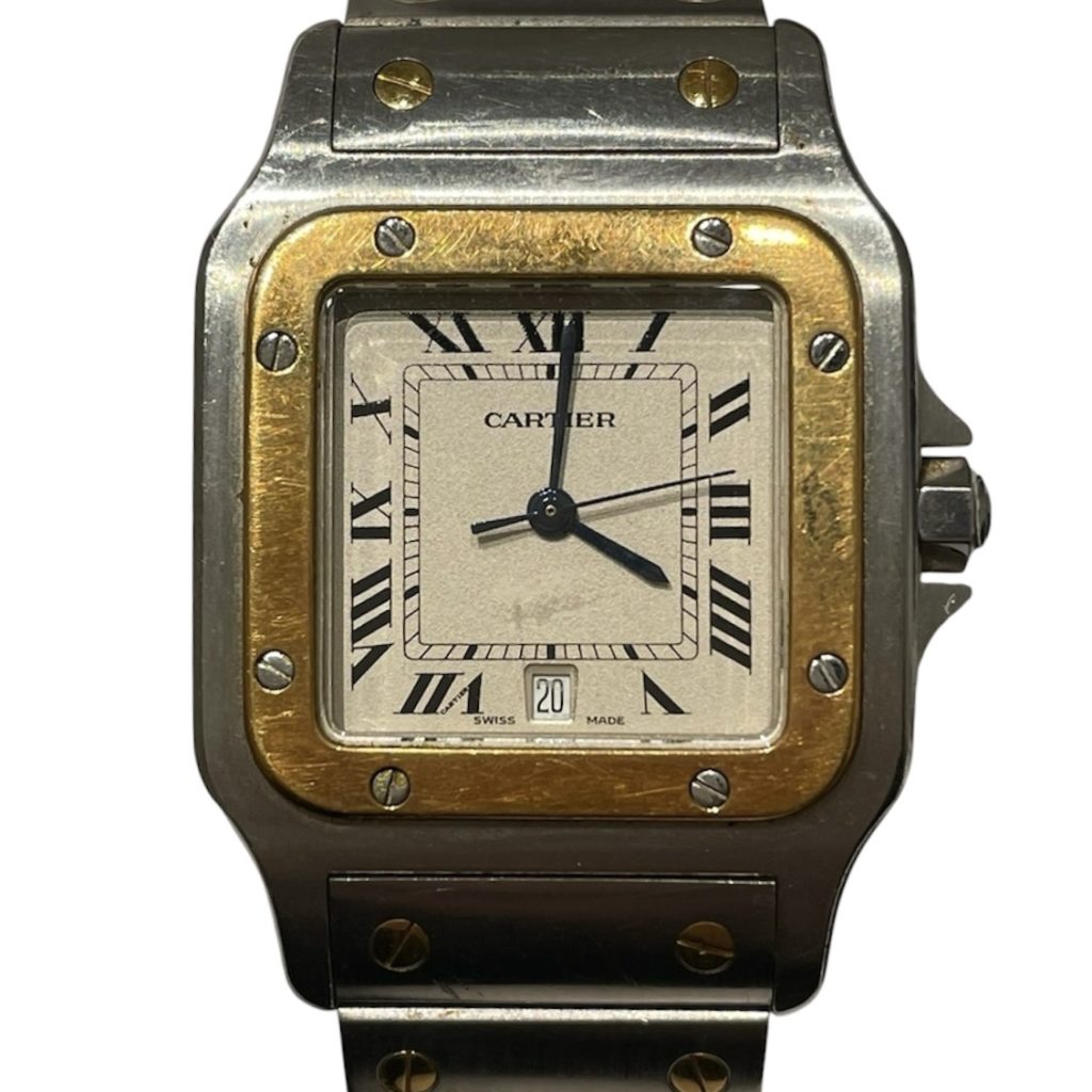 Cartier カルティエ サントスガルベLM SS×YG クォーツ