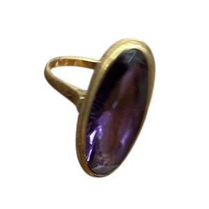K18リング　 アメジスト