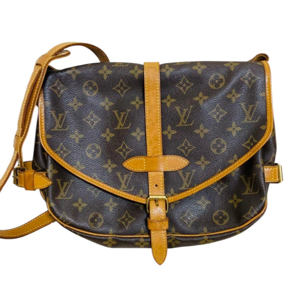 【Louis Vuitton】ルイヴィトン・モノグラム ソミュール 30・ショルダーバッグ・ブランドバッグ
