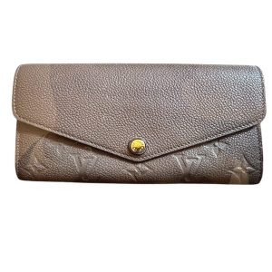 美品　ルイヴィトン モノグラム ジッピーウォレット クレマンス フューシャ LOUIS VUITTON ルイヴィトン ポルトフォイユ・クレマンス バイ