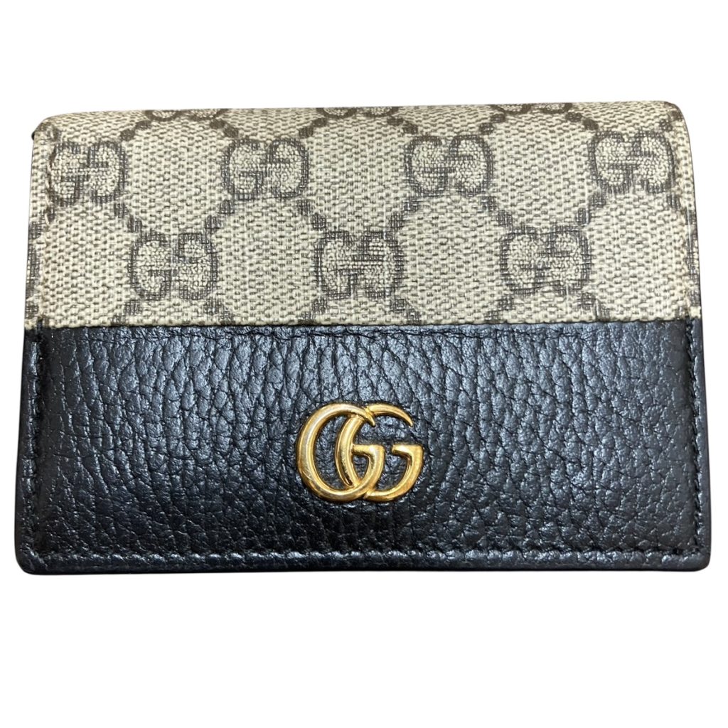 GUCCI グッチ ダブルG バイカラー スモールウォレット