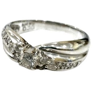 Pt850 ダイヤモンドリング