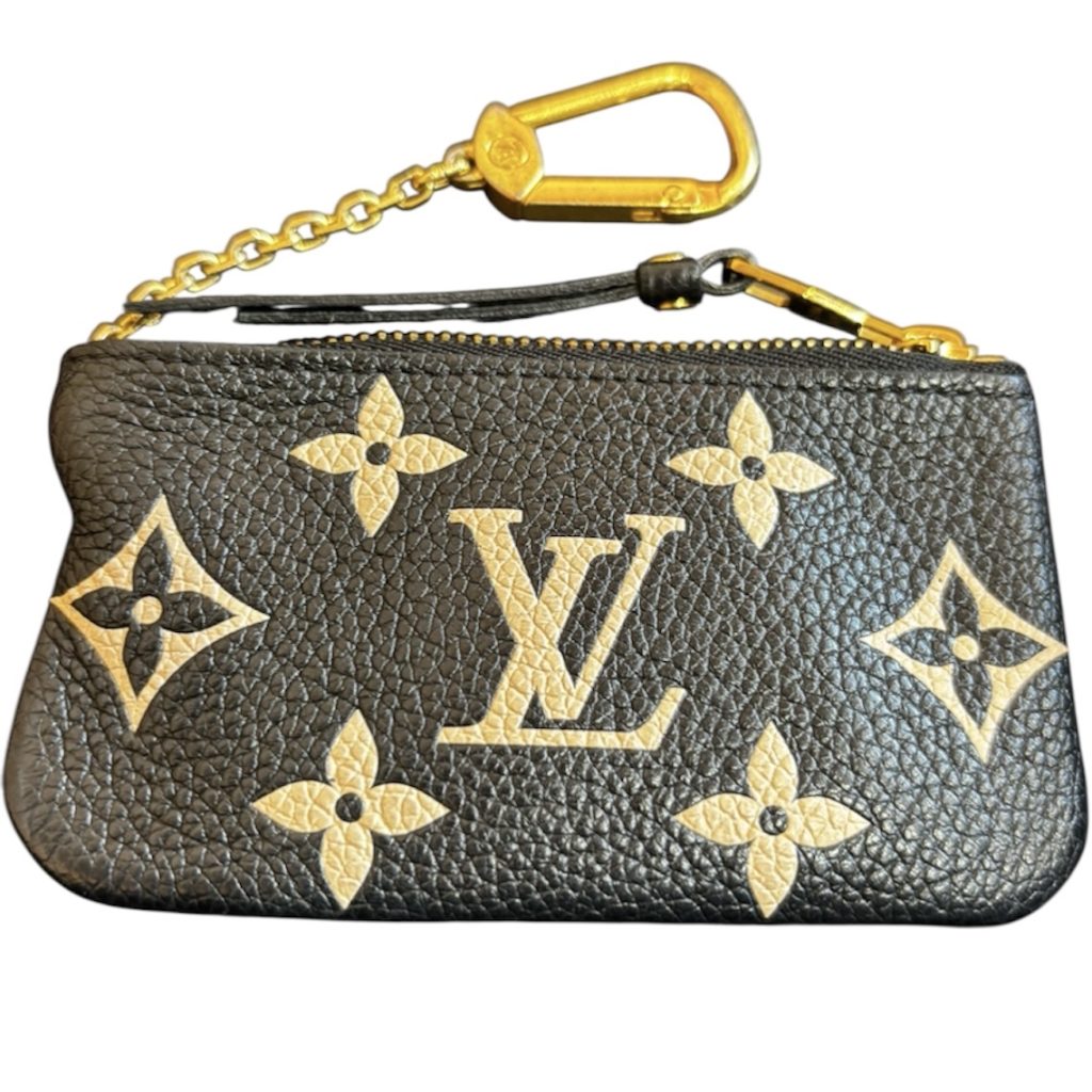 ルイ・ヴィトン LOUISVUITTON ポシェット・クレ モノグラム・アンプラント コインケース