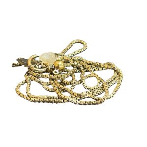 K18WG　ホワイトゴールド　ネックレス