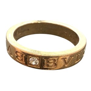 ブルガリ BVLGARI リング ダイヤモンド ゴールド PG