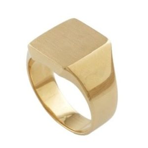 K18（18金） 印台リング