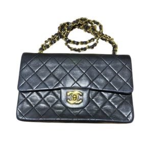 CHANEL ヴィンテージシャネル キャビアスキン　ココマーク 長財布 CHANEL シャネル ヴィンテージ キャビアスキン ココマーク 長