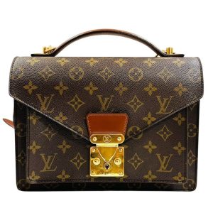 【Louis Vuitton】ルイヴィトン・モンソー・ハンドバッグ・ブランドバッグ