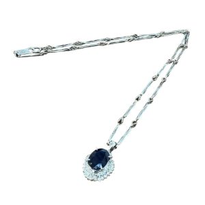 プラチナ pt850 ジュエリー サファイア ダイヤネックレス 楽天市場】【新品】 サファイアネックレス 鑑別書付 Pt900/Pt850