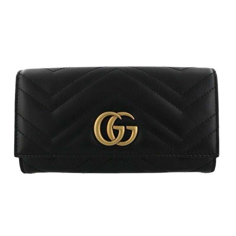 GUCCI（グッチ）長財布　レディース　ブラック　札幌市　東区　元町