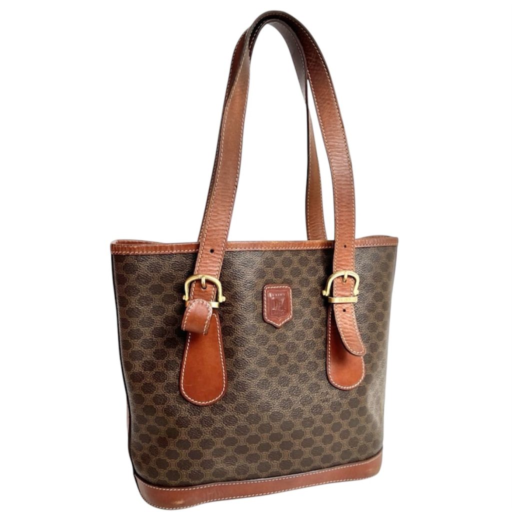 CELINE (セリーヌ) マカダム柄 ショルダーバッグ