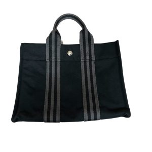 Hermès エルメス ボラボラビーチPM キャンバス トートバッグの