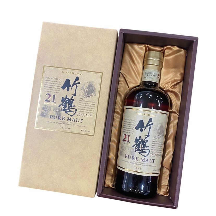 【ニッカ(ジャパニーズウイスキー)/竹鶴21年/箱あり】