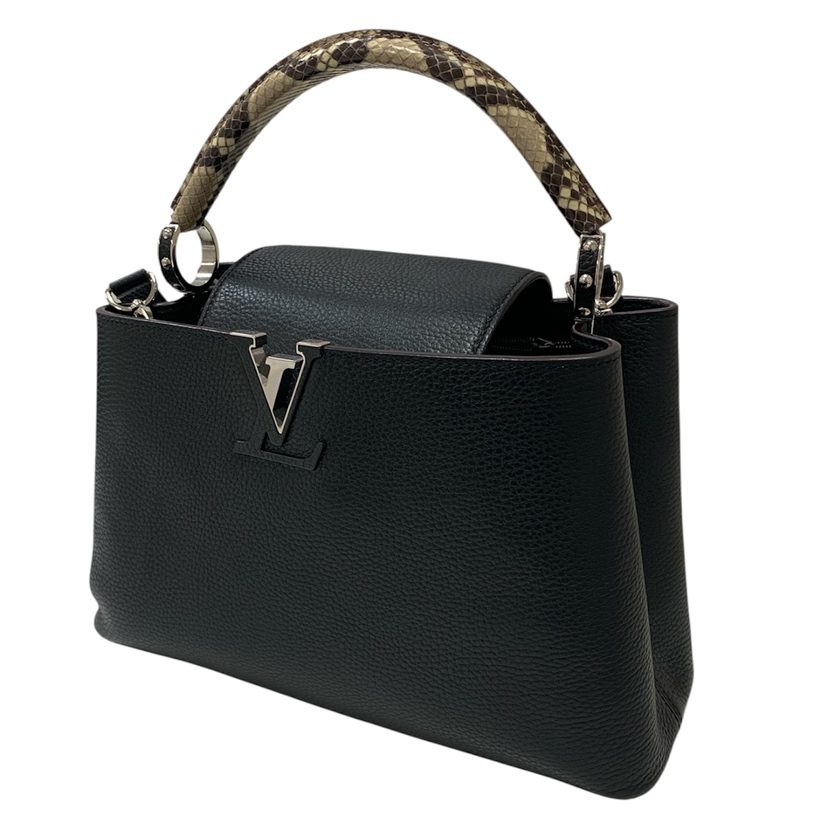 Louis Vuitton ルイヴィトン カプシーヌMM パイソン