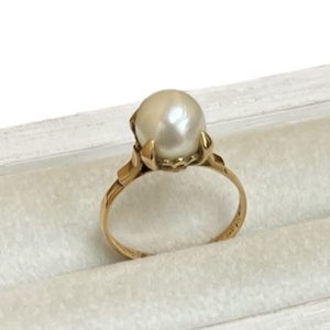 Pt900 プラチナ パール リング 真珠 指輪の買取実績 | 買取専門