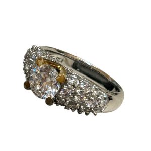 K18/PT900 1:9コンビ リング