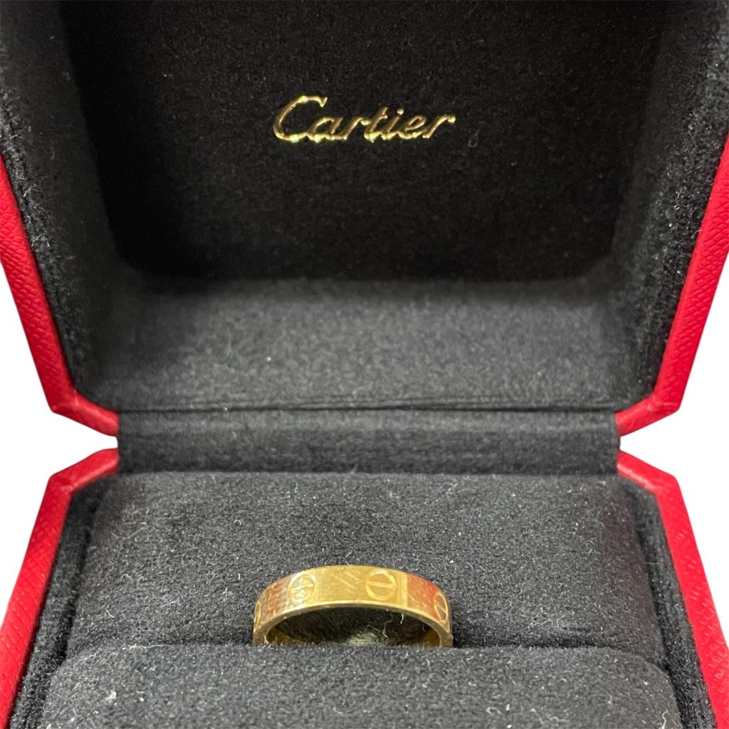 Cartier カルティエ ラブリング 750 アクセサリー 買取