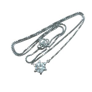 Pt850(プラチナ850) ダイヤモンド ネックレス