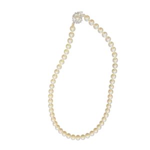 K14WG ホワイトゴールド パールネックレス