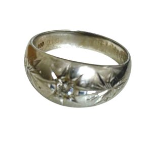 Pt900 プラチナ ダイヤモンド リング