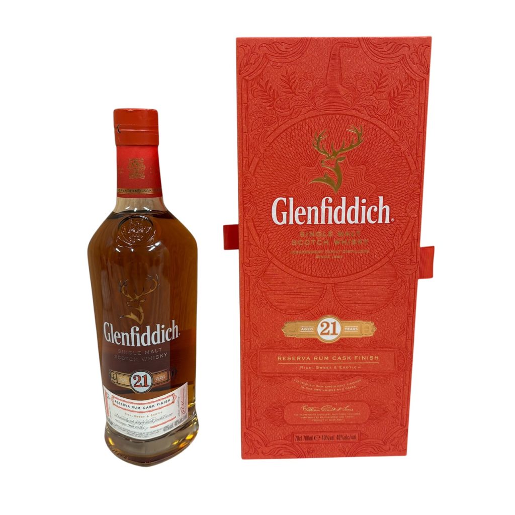 Glenfiddich グレンフィディック 21年 レゼルヴァ ラムカスクフィニッシュ