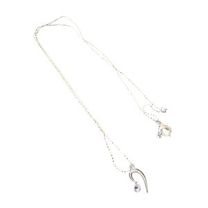 K18WGネックレス