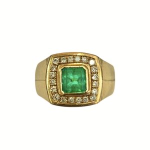 エメラルド 11.7ct プラチナ リング 色石 カラーストーン 宝石
