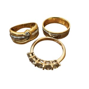 K18/Pt900(18金/プラチナ900) リング ダイヤモンド おまとめ