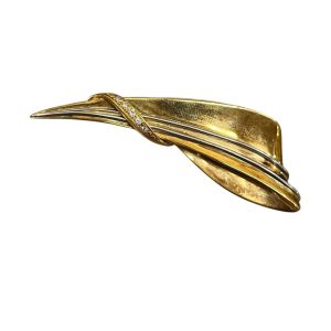 K18 18金 Pt900 プラチナ900 ブローチ