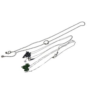 K18WG（18金ホワイトゴールド） ネックレスまとめ