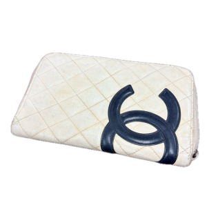 CHANEL シャネル アイコンライン Wホック 二つ折り財布の買取