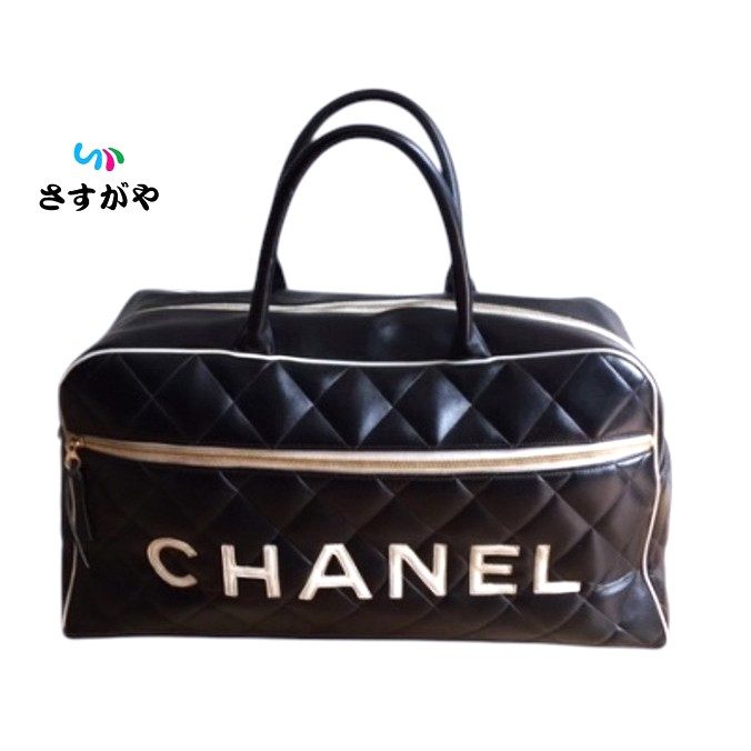 CHANEL マトラッセ ボストンバッグ