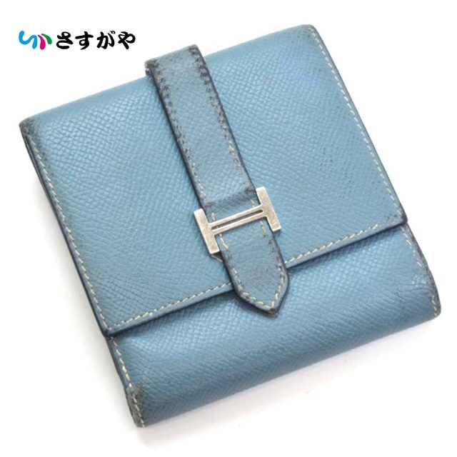 HERMES エルメス ベアン レクトベルソ 財布 使用感大 ブランド