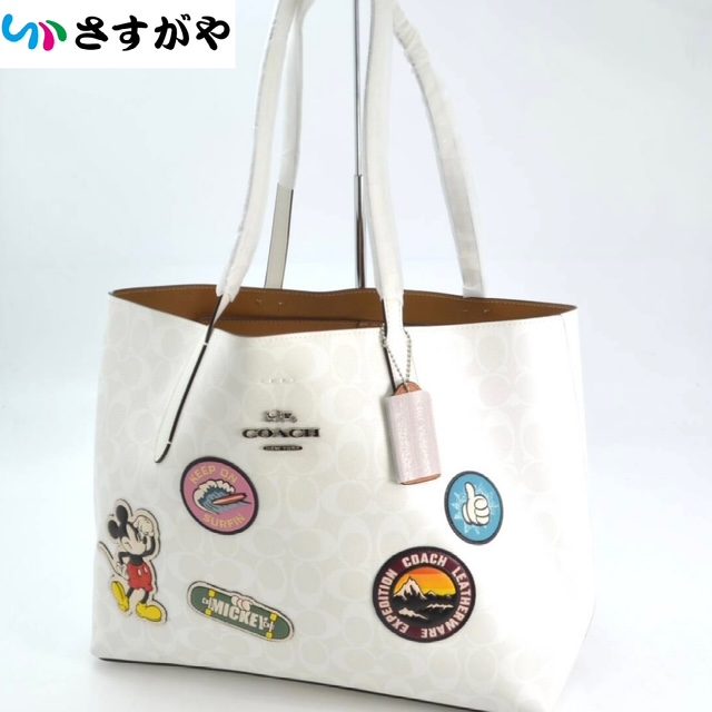 COACH コーチ ディズニーコラボ ミッキーマウス トートバッグ