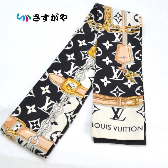 LOUIS VUITTON ルイ・ヴィトン バンドーモノグラム コンフィデンシャル スカーフ