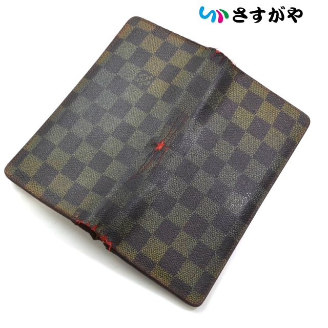 LOUIS VUITTON ルイ・ヴィトン ダミエグラフィット ポルトフォイユブラザ ダメージ大 破損有り