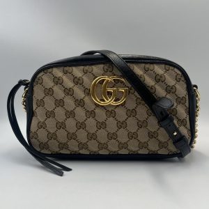 【美品】GUCCI グッチ　ウエストポーチ  ボディバッグ　gg キャンバス GUCCI グッチ グッチ ウエストポーチ バッグ GGキャンバス 28566