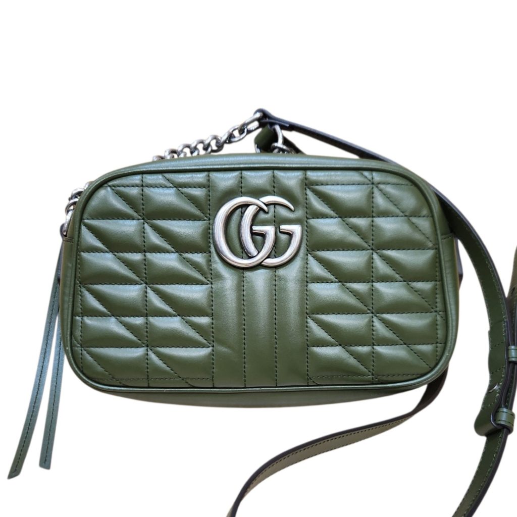 GUCCI (グッチ) GGマーモント キルティング ショルダーバッグ | 根室市有磯町