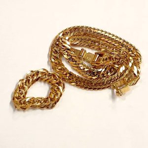 18金(K18)喜平ブレスレット&リング|前橋市古市町