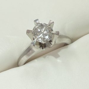 K18/pt900 ダイヤモンド(0.06ct)付リングの買取実績 | 買取専門