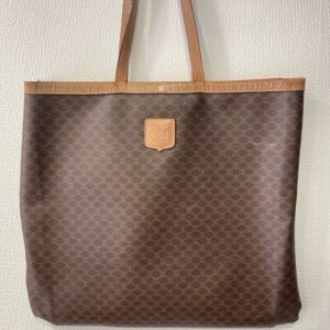CELINE セリーヌ トートバッグ A4収納 マカダム トリオンフ